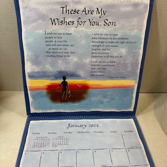 2022 "To My Son, I Love You" 12-Month Wall Calendar by Susan Polis Schutz - Picture 3 of 13